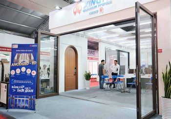 Cửa đi xếp mở trượt 4 Cửa đi xếp mở trượt 4